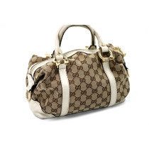 Gucci Horsebit Boston GG Beige