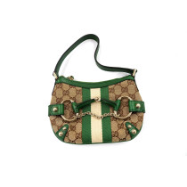Gucci Horsebit Chain GG Beige
