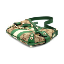 Gucci Horsebit Chain GG Beige