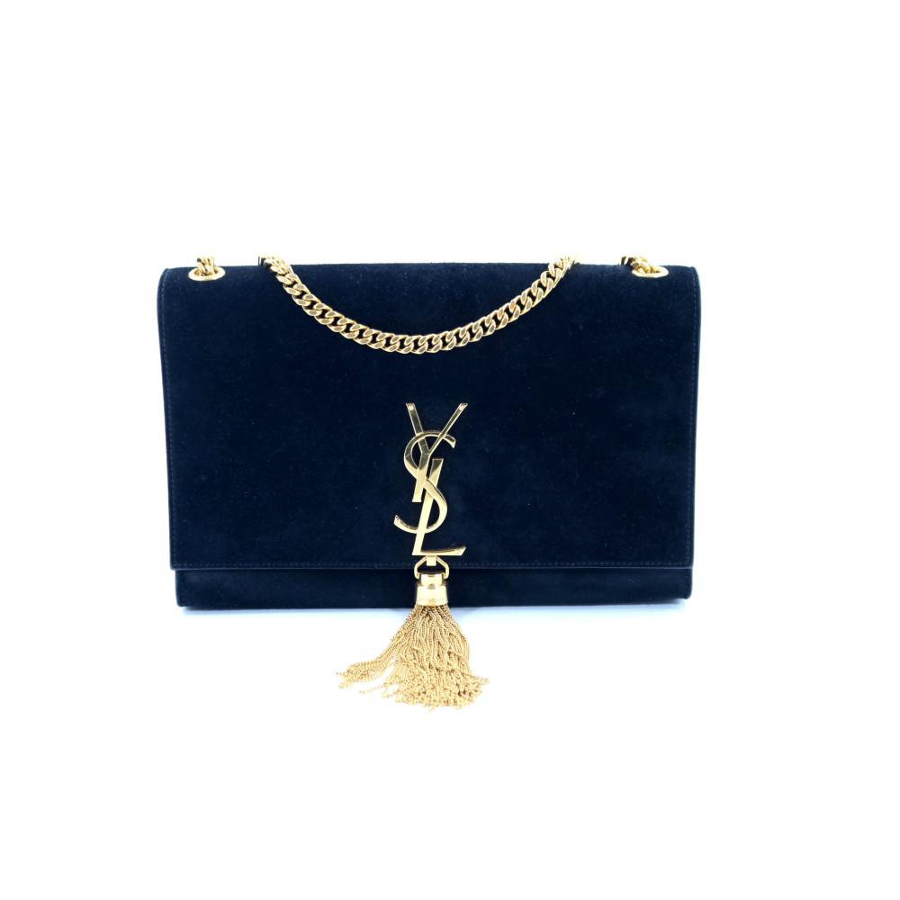 Saint Laurent Kate Suede Nera