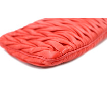 Miu Miu Clutch Matelasse Arancio