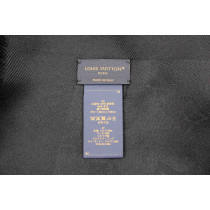 Louis Vuitton Stola Seta e Lana Monogram Nero