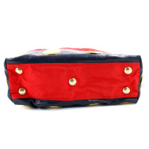 Prada Shopping Tela Vela Rossa