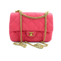 Chanel Tracolla Small Pelle Caviar Rosa Ciclamino