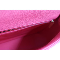 Chanel Tracolla Small Pelle Caviar Rosa Ciclamino