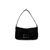 Fendi Baguette Camoscio Nero