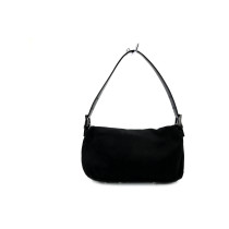 Fendi Baguette Camoscio Nero