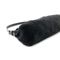 Fendi Baguette Camoscio Nero
