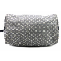 Louis Vuitton Speedy Bandouliere Tela Blu
