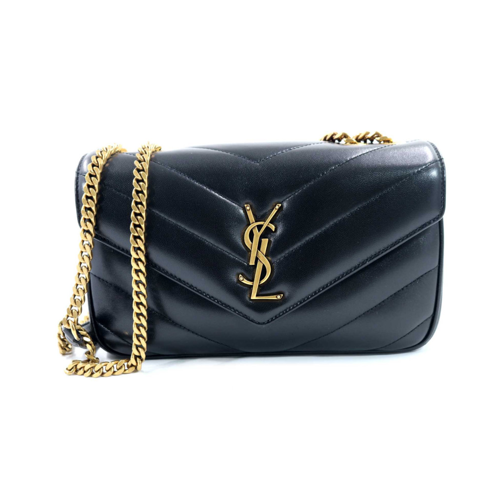 Saint Laurent Lou Lou Pelle Nera