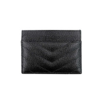 Saint Laurent Portacarte Pelle Nera