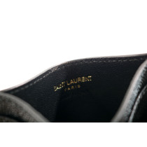 Saint Laurent Portacarte Pelle Nera