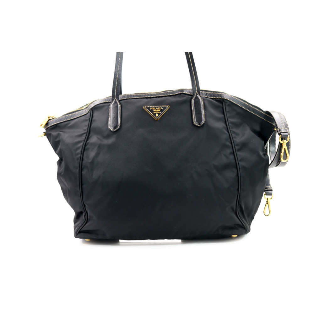 Prada Shopping Nylon Nero