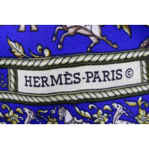 Hermes Stola "Chasse en Inde" Misto Cashmere Multicolor