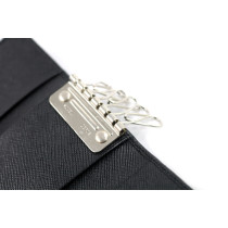 Prada Portachiavi Pelle Saffiano Nero