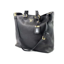 Prada Shopping Pelle Nera