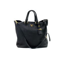 Prada Shopping Pelle Nera