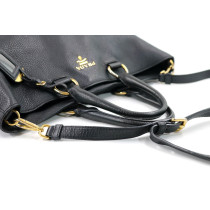 Prada Shopping Pelle Nera