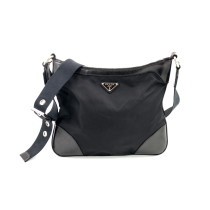Prada Tracolla Tessuto Nero