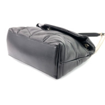 Saint Laurent Puffer Pelle Nera