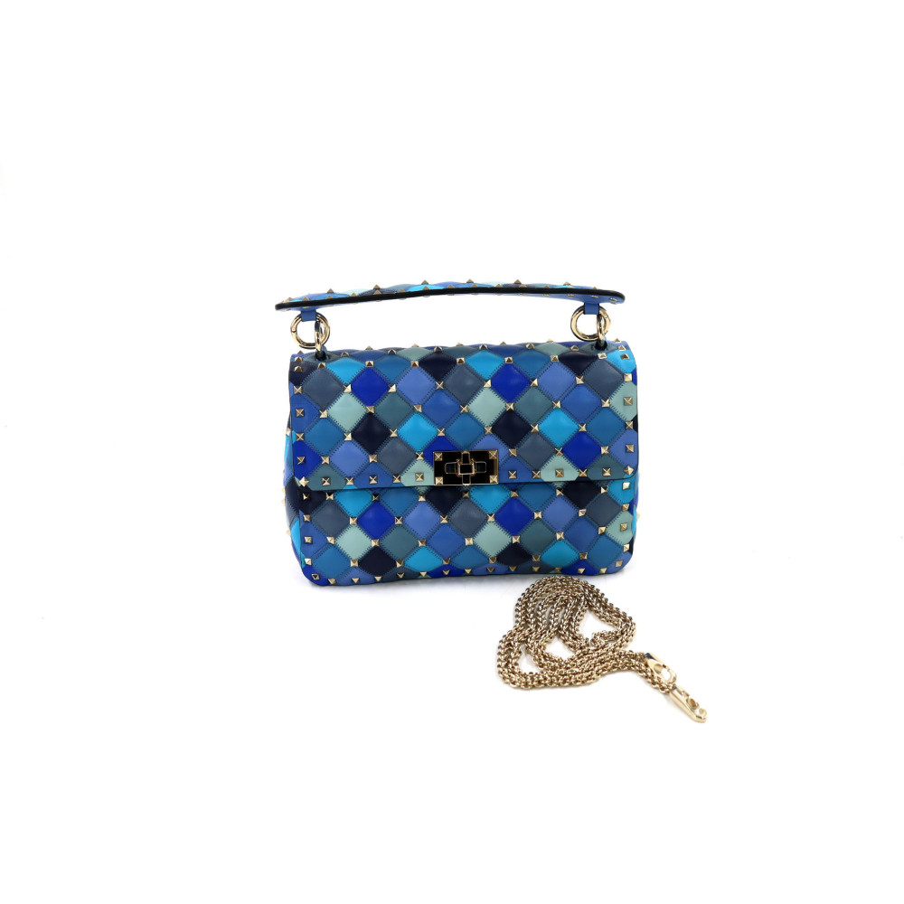 Valentino Spike Pelle Multicolor