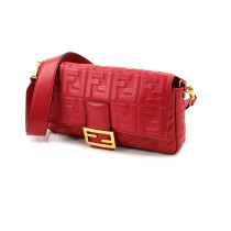 Fendi Baguette Pelle Rossa
