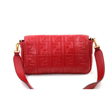 Fendi Baguette Pelle Rossa