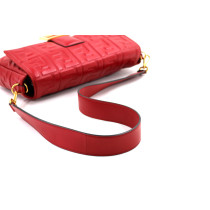 Fendi Baguette Pelle Rossa
