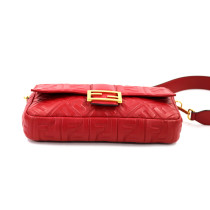 Fendi Baguette Pelle Rossa