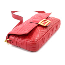 Fendi Baguette Pelle Rossa