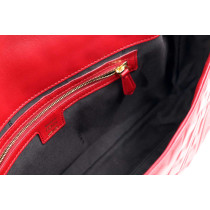 Fendi Baguette Pelle Rossa