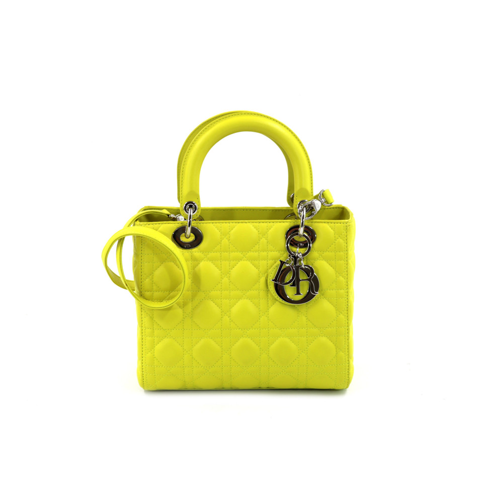 Dior Lady Pelle Gialla