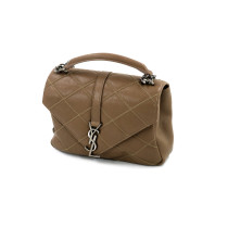 Saint Laurent College Small Pelle Marrone