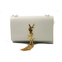 Saint Laurent Kate Pelle Bianca