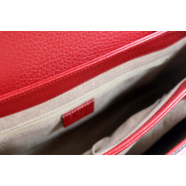 Gucci Interlocking Pelle Rossa