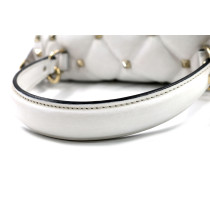 Valentino Glam Lock Pelle Bianca