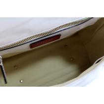 Valentino Glam Lock Pelle Bianca