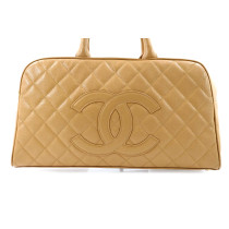 Chanel Bowling Pelle Marrone