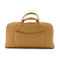Chanel Bowling Pelle Marrone