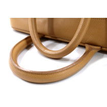 Chanel Bowling Pelle Marrone