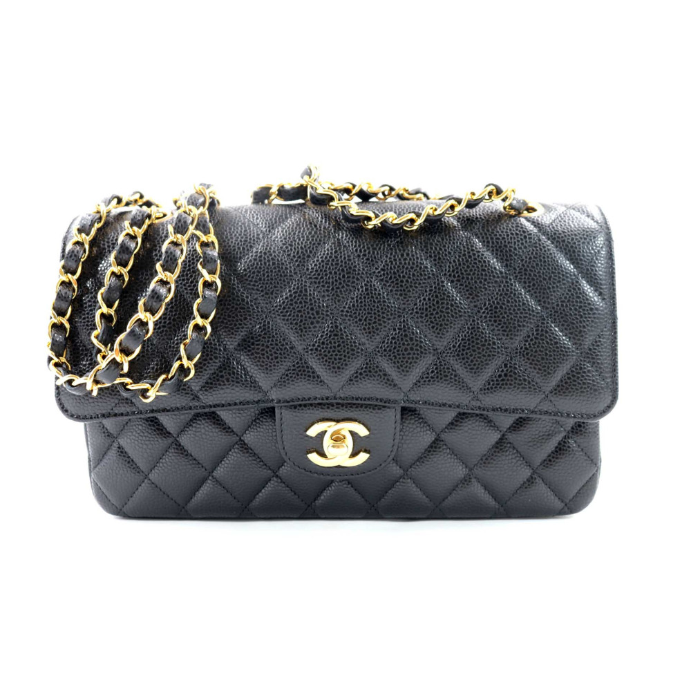 Chanel Timeless 25 Pelle Caviar Nera