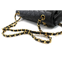Chanel Timeless 25 Pelle Caviar Nera