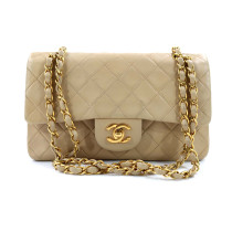 Chanel Timeless Pelle Liscia Beige
