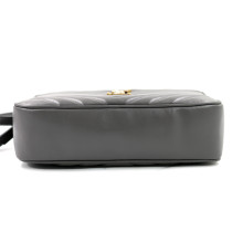 Saint Laurent Camera Bag Pelle di Vitello Grigia
