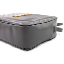 Saint Laurent Camera Bag Pelle di Vitello Grigia