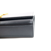 Saint Laurent Kate Medium Pelle Goffrata Nera