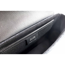 Dior Messenger Medium Saddle Tela Oblique e Pelle Nera