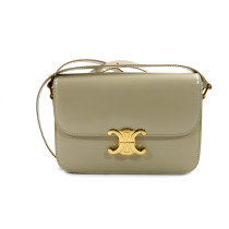 Celine Triomphe Classic Pelle di Vitello Crema