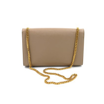Saint Laurent Kate Media Pelle Beige