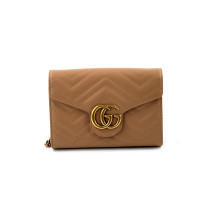 Gucci Tracolla Marmont Pelle Rosa Cipria